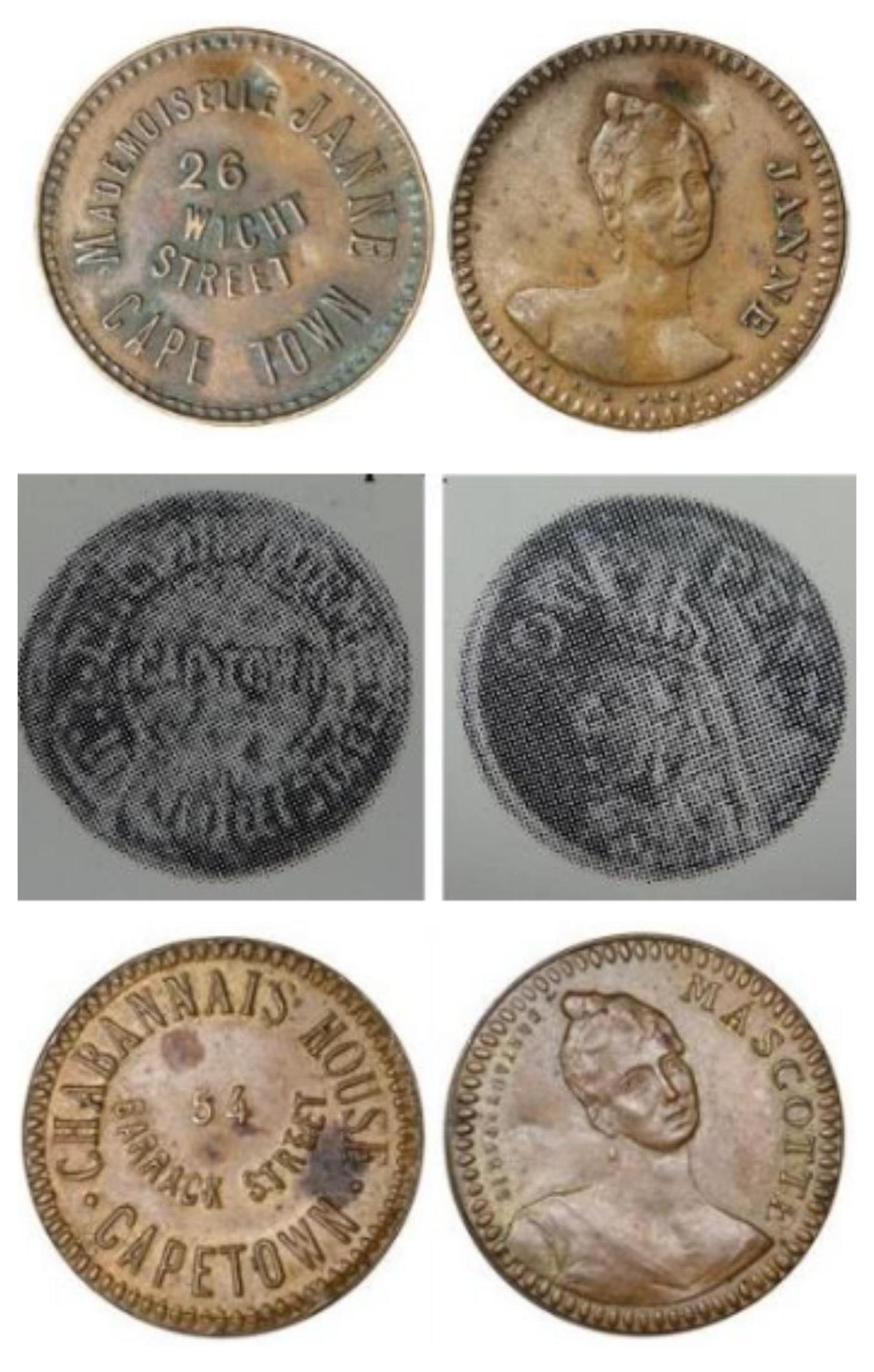 Victorian-era Brothel Tokens of South Africa | The Heritage Portal